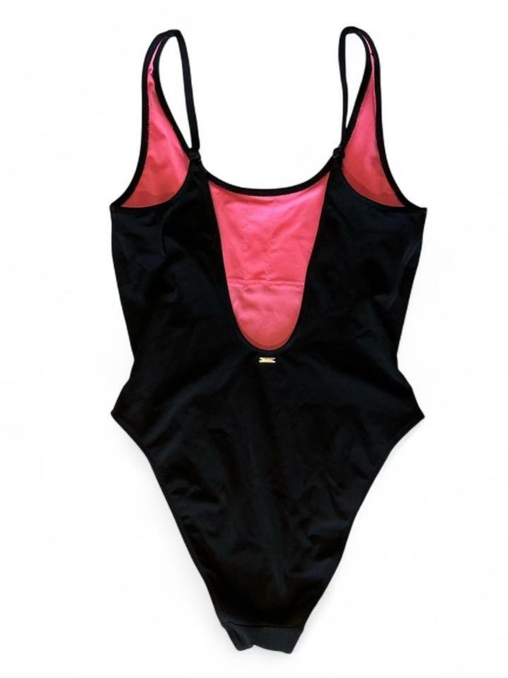 PINK Victoria's Secret Classic Low Back One Piece 90’s Retro High Cut RARE NWOT